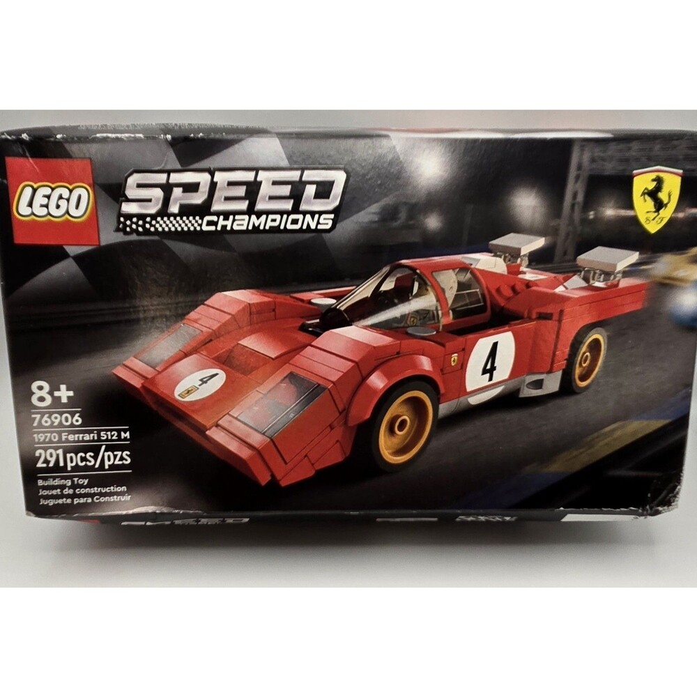 LEGO Speed Champions 1970 Ferrari 512 M Set 76906 - 291 Pieces (Ages 8+)